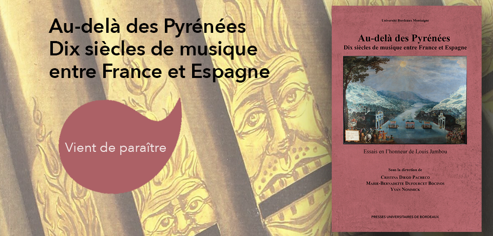 couverture de Au-delà des Pyrénées. Dix siècles de musique entre France et Espagne
