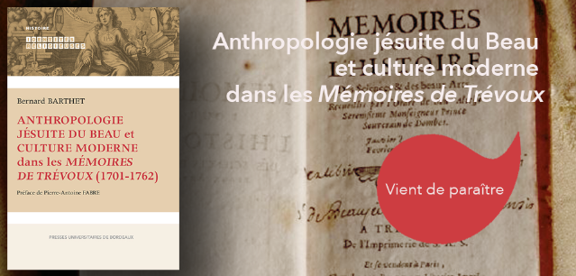 couverture de Anthropologie jésuite du Beau et culture moderne dans les Mémoires de Trévoux (1701-162)