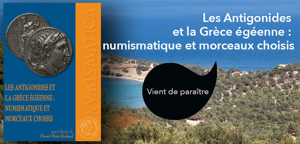 couverture de Les Antigonides et la Grèce égéenne : numismatique et morceaux choisis