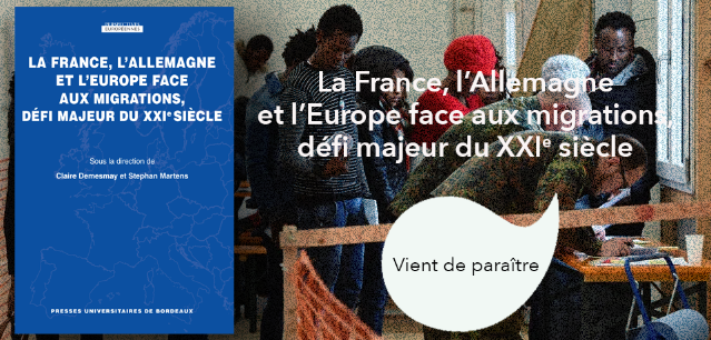 couverture de La France, l’Allemagne et l’Europe face aux migrations, défi majeur du XXIe siècle