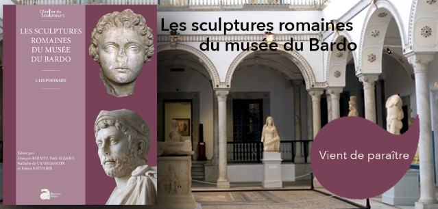 Couverture de Les sculptures romaines du musée du Bardo