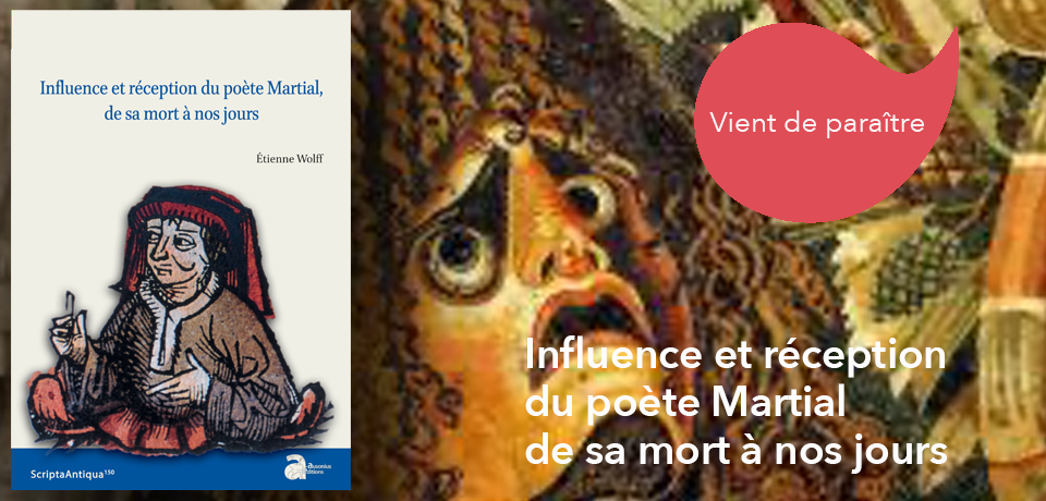 couverture du livre Influence et réception du poète Martial, de sa mort à nos jours
