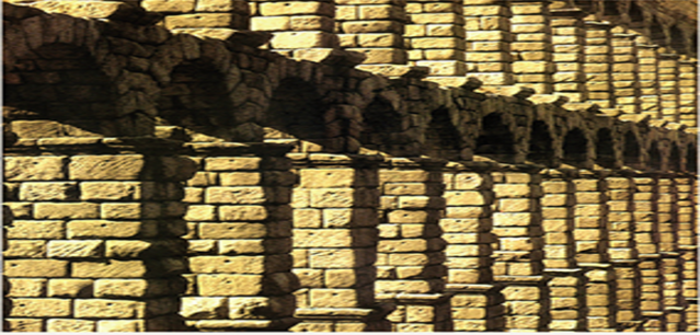 aqueduc romain visuel de la couverture du livre