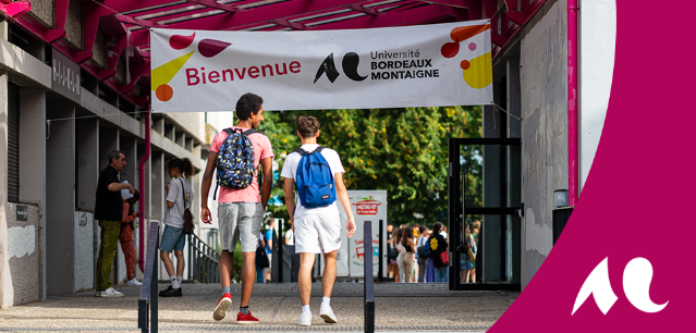 Rentrée 2023 à l'Université Bordeaux Montaigne - Photo : Gautier Dufau