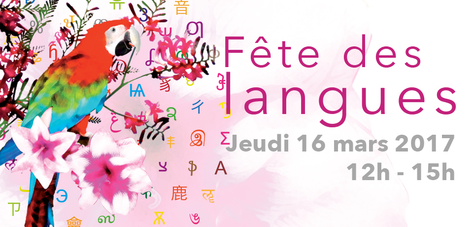 Fête des langues 2017