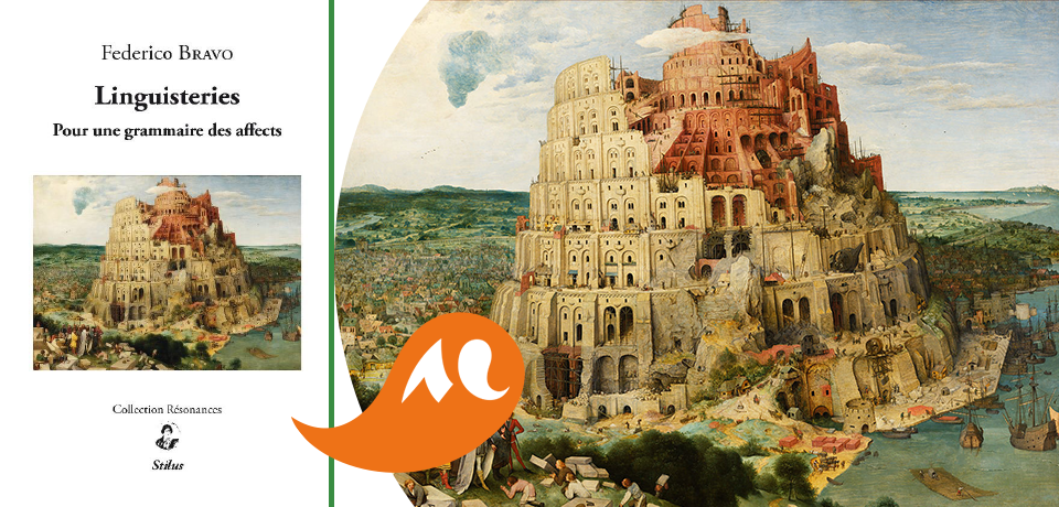 Couverture du livre, La Tour de Babel peinte par Pieter Brueghel l'Ancien.