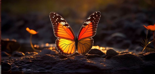 papillon de couleur