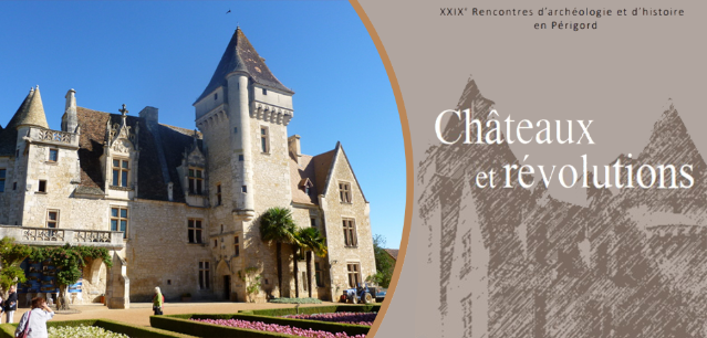 chateau des milandes et couverture du programme châteaux et révolutions