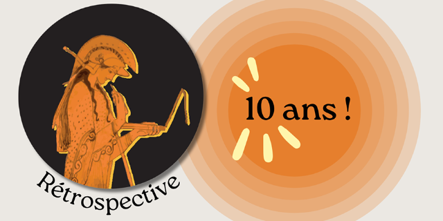 Logo du carnet actualit&eacute;s des &eacute;tudes anciennes : Ath&egrave;na &agrave; la tablette