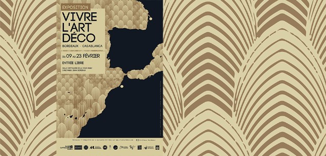Affiche Vivre l'art déco