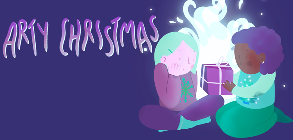 Affiche Arty Christmas