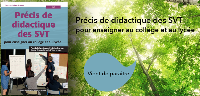 couverture de Précis de didactique des SVT pour enseigner au collège et au lycée