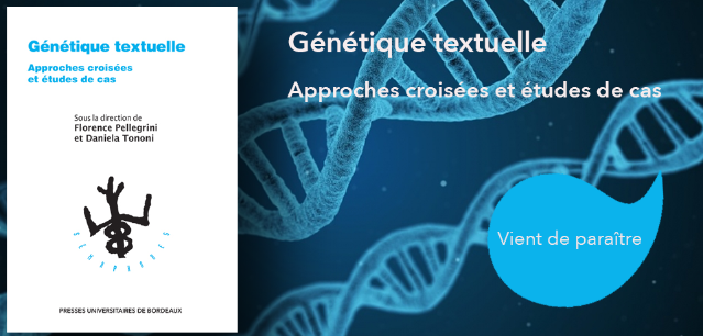 couverture de Génétique textuelle. Approches croisées et études de cas