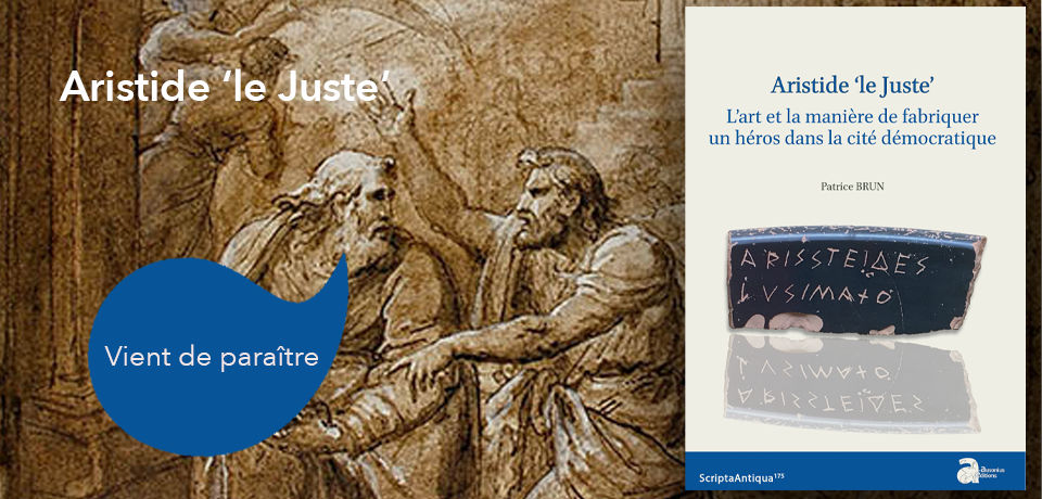 couverture de Aristide ‘le Juste’. L’art et la manière de fabriquer un héros dans la cité démocratique