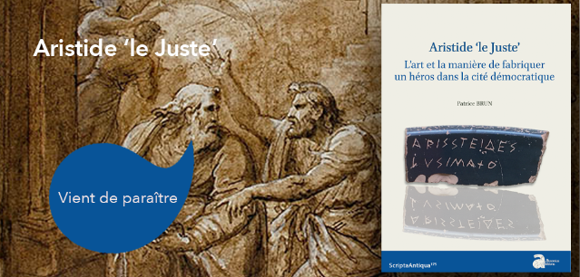 couverture de Aristide ‘le Juste’. L’art et la manière de fabriquer un héros dans la cité démocratique