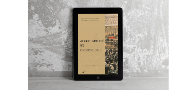 couverture de Acceptabilité et droit public