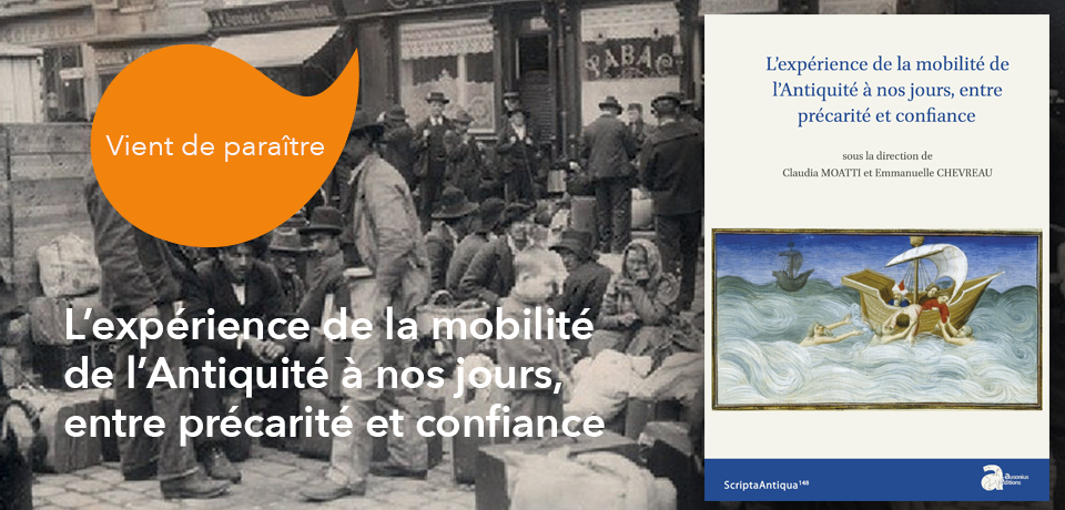 couverture du livre L'expérience de la mobilité de l'Antiquité à nos jours, entre précarité et confiance