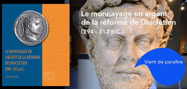 couverture du livre Le monnayage en argent de la réforme de Dioclétien (294-312 p.C.)