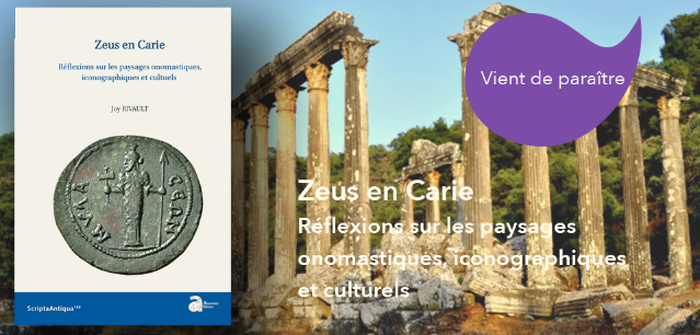 couverture du livre Zeus en Carie. Réflexions sur les paysages onomastiques, iconographiques et cultuels