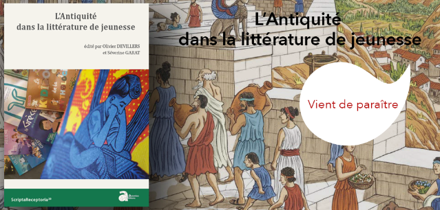 couverture du livre L’Antiquité dans la littérature de jeunesse