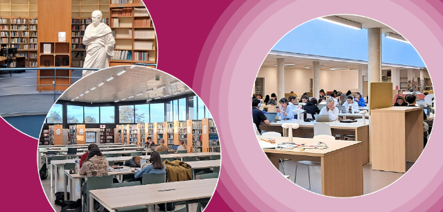 Bibliothèques Robert Étienne, Lettres et Sciences humaines et Rigoberta Menchú