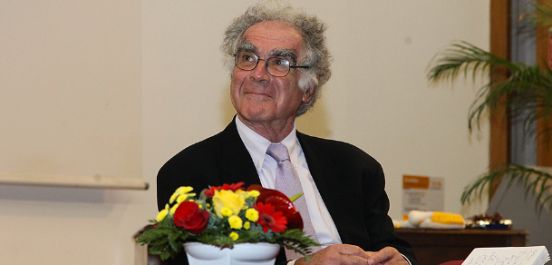 Carlo Ginzburg, pendant la créméonie Honoris Causa