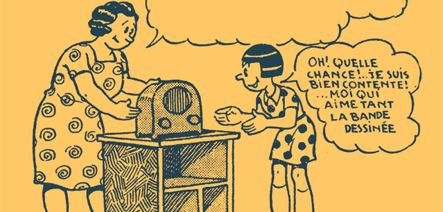 Illustration tirée d'une bande-dessinée "Les expériences de Zizou"