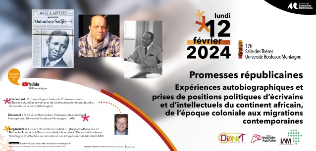 Affiche de la conférence