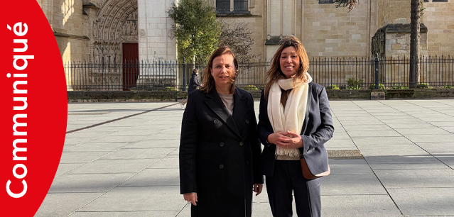 De gauche &agrave; droite : Claire H&eacute;don et M&eacute;lanie Moreau-Lebert 