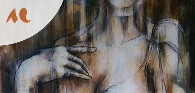 Portrait d'une femme réalisé par Silvana Gallinotti
