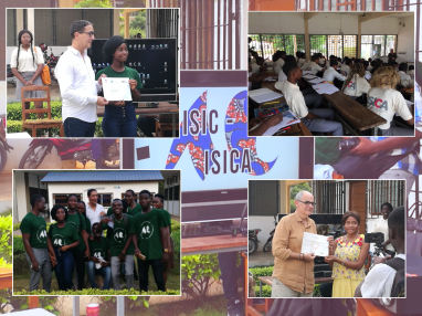 graduation ceremony in Lomé