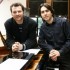 Frédéric Doucet et Fahrad Khatib, étudiants et pianistes ont donné un concert avec l'orchestre symphonique de Mérignac