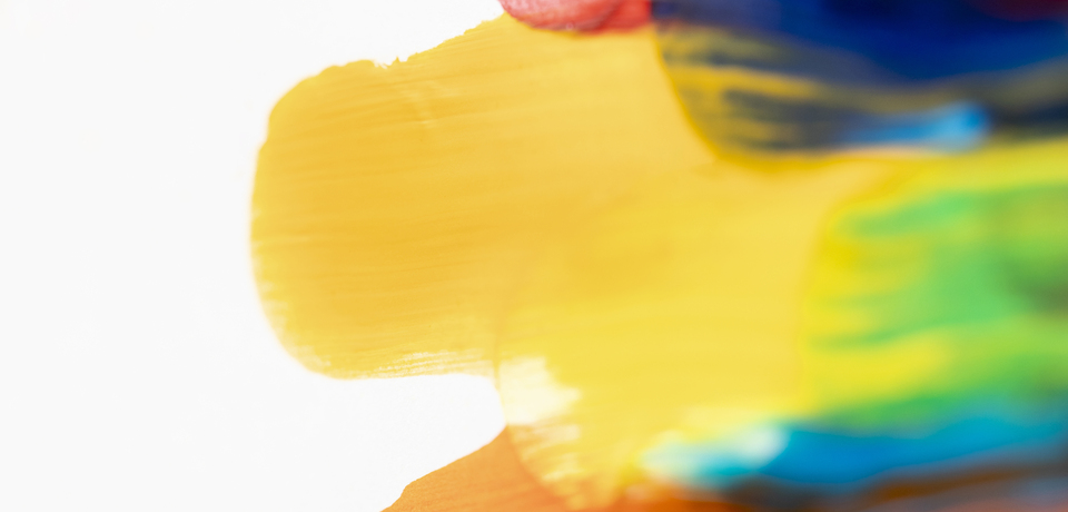illustration traits de peinture colorés @freepik