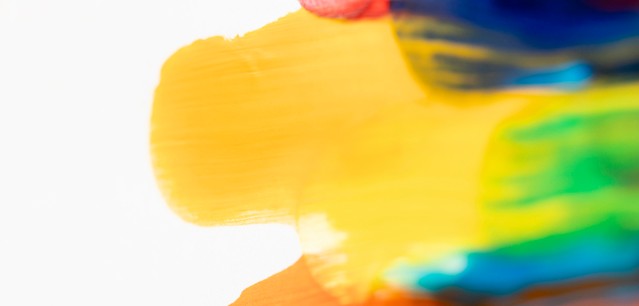 illustration traits de peinture colorés @freepik