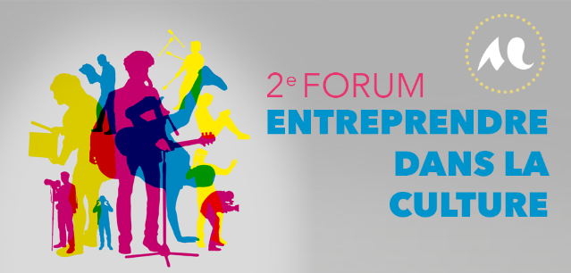 Affiche entreprendre dans la culture