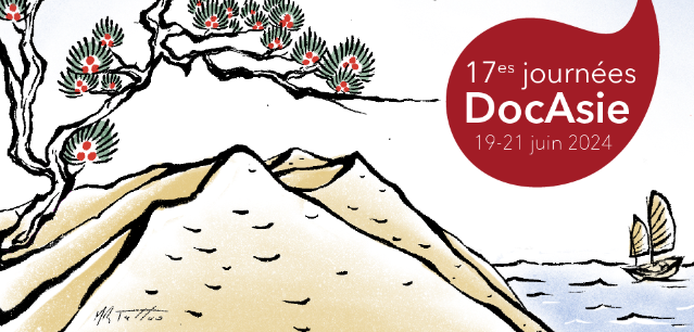 Dix-septièmes journées du réseau DocAsie - Illustration de Rémi Morel