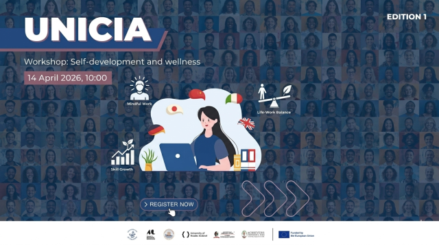 Atelier participatif en ligne sur le th&egrave;me "Self-development and wellness" qui aura lieu le 14 avril 2026, de 10h &agrave; 12h