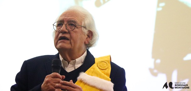 Patricio Guzmán, à l'Université Bordeaux Montaigne le 12 mars 2019