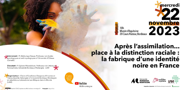 Affiche de la conférence  
