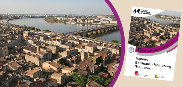Vue aérienne de la ville de Hambourg