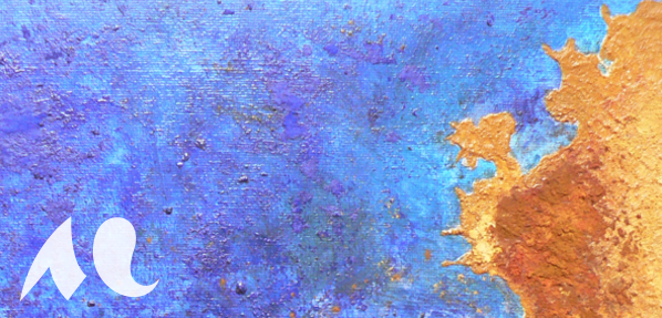 Peinture abstraite réalisée par C.Petit