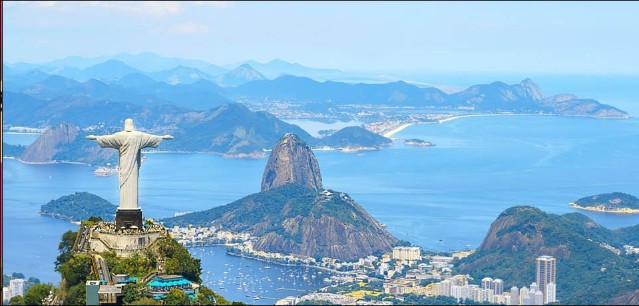 vue aérienne de Rio de Janeiro