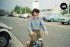 1971 - Steve Owen en solex devant les résidences du CROUS - Un souvenir de Steve Owen, étudiant américain en mobilité à Bordeaux 3 en 1971-1972
