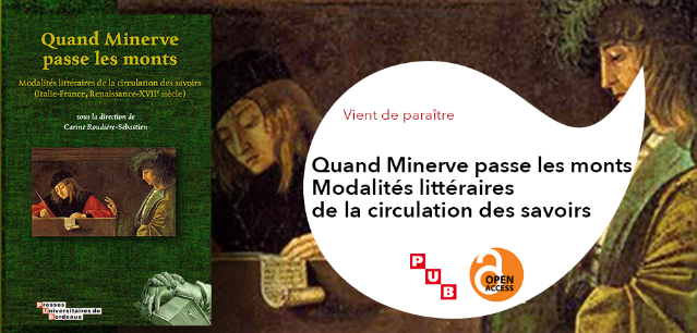 Couverture du livre Quand Minerve passe les monts