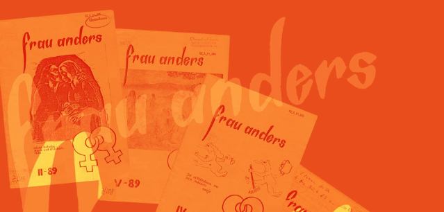 Montage à partir du journal clandestin "Frau anders"