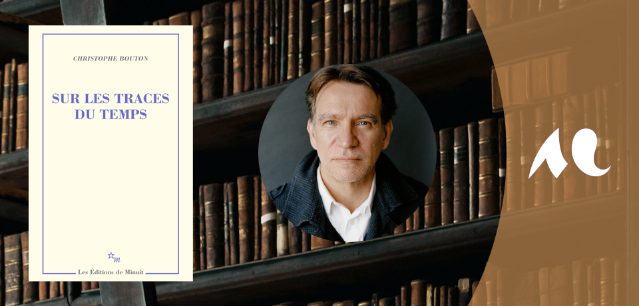 portrait de Christophe Bouton et couverture de son livre