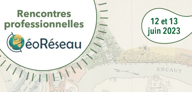 Rencontres professionnelles GéoRéseau les 12 et 13 juin 2023 à la bibliothèque Rigoberta Menchú