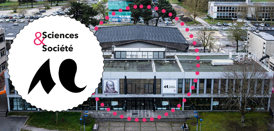 vue aérienne de l'Université Bordeaux Montaigne