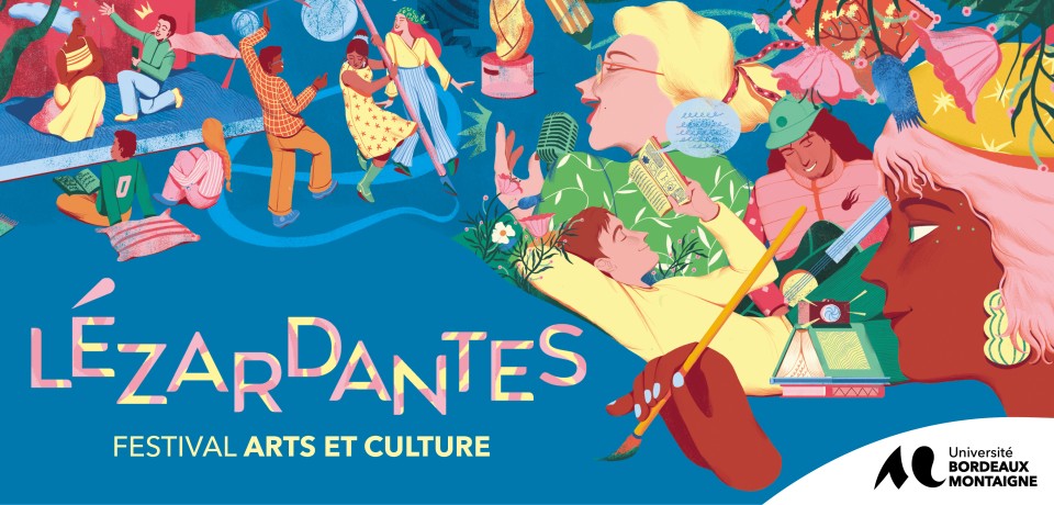 Lezardantes-festival de fin d'ann&eacute;e - Illustration &copy;Kaoutar Zek