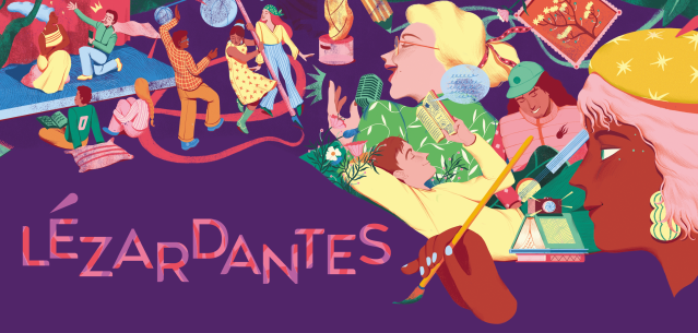 Lezardantes-festival de fin d'ann&eacute;e - Illustration &copy;Kaoutar Zek